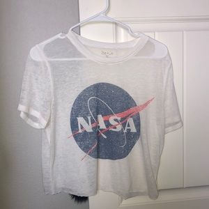 nasa cropped tshirt